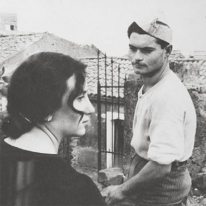 Fotograma de &#39;Terra trema&#39; (1948), película de Luchino Visconti.