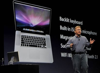 Philip Schiller sustituyó a Steve Jobs en la presentación central de la MacWorld 09