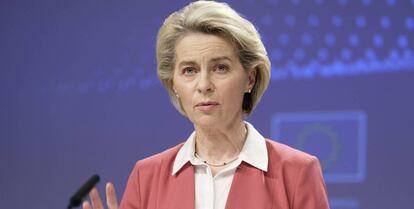 Úrsula von der Leyen, presidenta de la CE.