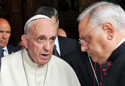 El Papa Francisco, el pasado domingo. 