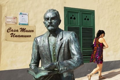 La Casa Museo de Unamuno en Puerto del Rosario, en la isla de Fuerteventura.