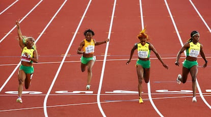 Shelly-Ann Fraser-Pryce Mundial Atletismo