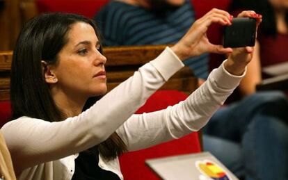 Inés Arrimadas, al Parlament