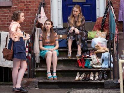 La serie 'Girls' de HBO es producida por Judd Apatow.