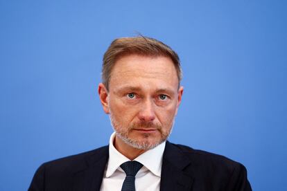 El ministro alemán de Finanzas, Christian Lindner, a principios de julio en Berlín.