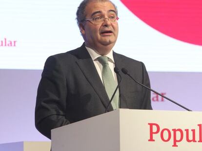 &Aacute;ngel Ron, presidente del Banco Popular, en una imagen de archivo. 