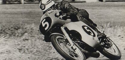 Moto clásica de Bultaco