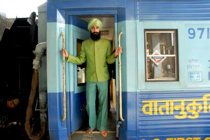 El it-boy y diseñador de joyas Waris Ahluwalia en "Viaje a Darjeeling"