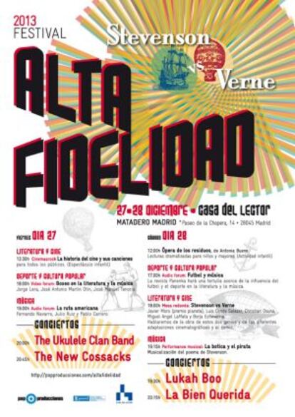 Cartel de la quinta edición de Alta Fidelidad.