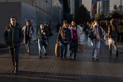 compradores argentinos en Santiago de Chile