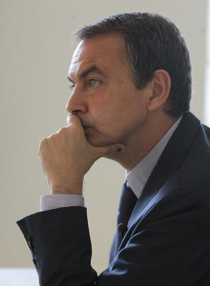 El presidente del Gobierno, José Luis Rodríguez Zapatero.