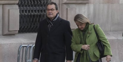 Segunda jornada del juicio a Artur Mas por la consulta del 9-N.