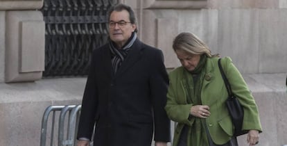 Segunda jornada del juicio a Artur Mas por la consulta del 9-N. 