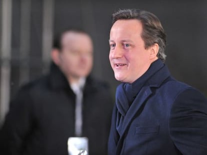 El primer ministro brit&aacute;nico, David Cameron. 