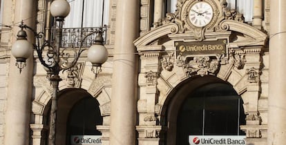 Oficina central de UniCredit en Milán