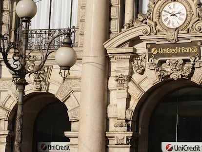 Oficina central de UniCredit en Milán