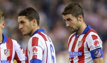 Koke y Gabi, en el partido contra el Éibar.   