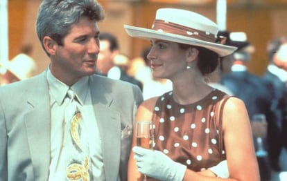 Richard Gere, con Julia Roberts, en la película.