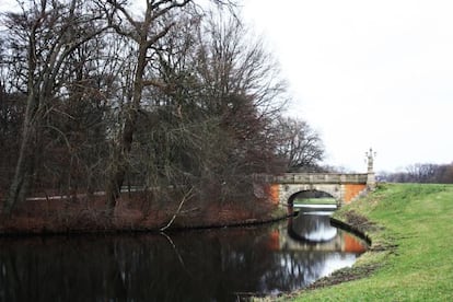 El Bürgerpark en invierno.