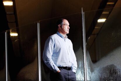 Andoni Zubizarreta, en el Palau Blaugrana.