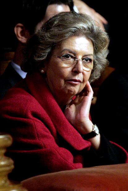 Elsa Antonioli, el jueves en el Senado.