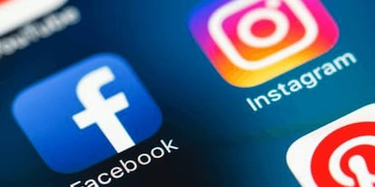 Caída mundial de Facebook e Instagram.