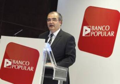 El presidente del Banco Popular, Ángel Ron. EFE/Archivo