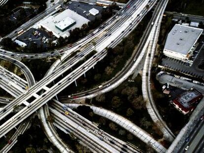 Red de carreteras en Estados Unidos