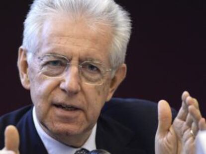 El primer ministro italiano, Mario Monti.