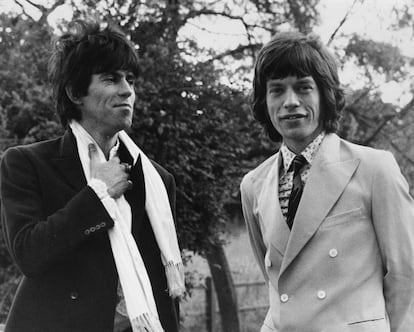 Não há relação mais marcada pelo amor e ódio que a de Mick Jagger e Keith Richards. Claro, eles trabalham juntos há mais de 50 anos. Aqui, são vistos na Inglaterra, em 1967.