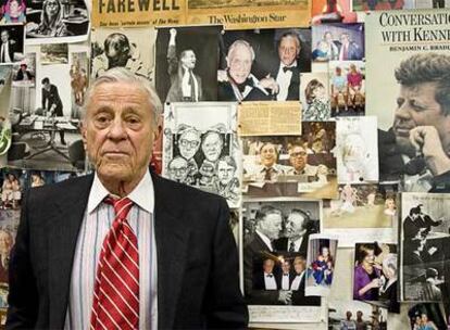 Ben Bradlee, en su despacho.
Foto: Jon Uriarte