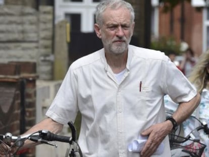 Jeremy Corbyn, en Londres este agosto.