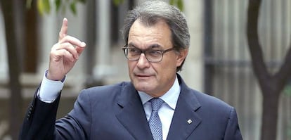 El presidente de la Generalitat, Artur Mas.