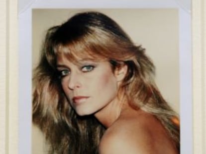 La Polaroid de Farrah Fawcett tomada por Andy Warhol sobre la cual el artista cre&oacute; los pol&eacute;micos retratos.