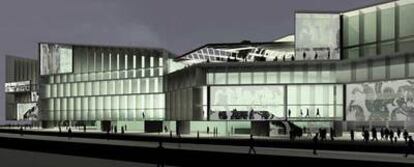 Proyecto del nuevo palacio de congresos de Palma de Mallorca.