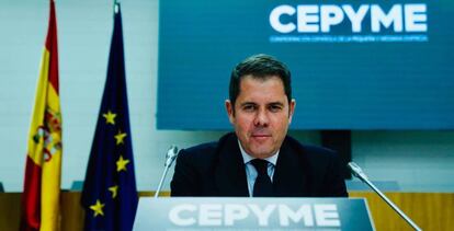 Gerardo Cuerva, presidente de Cepyme.