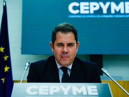 Gerardo Cuerva, presidente de Cepyme. 