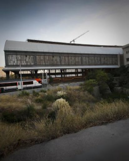 Solar donde est&aacute; prevista la Biblioteca Provincial de Barcelona