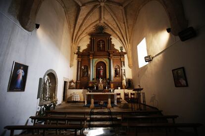 Interior de la Iglesia de Bermillo de Alba.