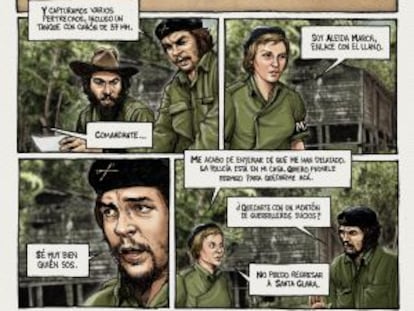 Tirinha de 'Che, Uma Vida Revolucionária'.
