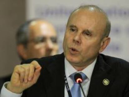 El ministro de Hacienda de Brasil, Guido Mantega. EFE/Archivo