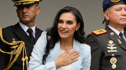 La vicepresidenta de Ecuador, Verónica Abad