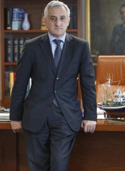 Juan Carlos Martín Fragueiro, en su despacho.