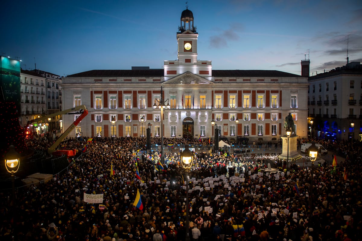 Miles de venezolanos se concentran en Madrid y otras ciudades para ...
