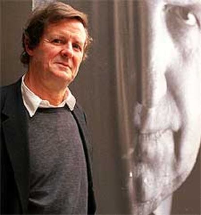 El dramaturgo David Hare, ayer en Barcelona.