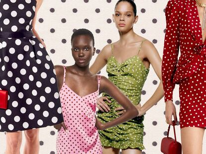 14 pruebas de que el vestido de lunares sigue siendo infalible (y dónde comprarlas)