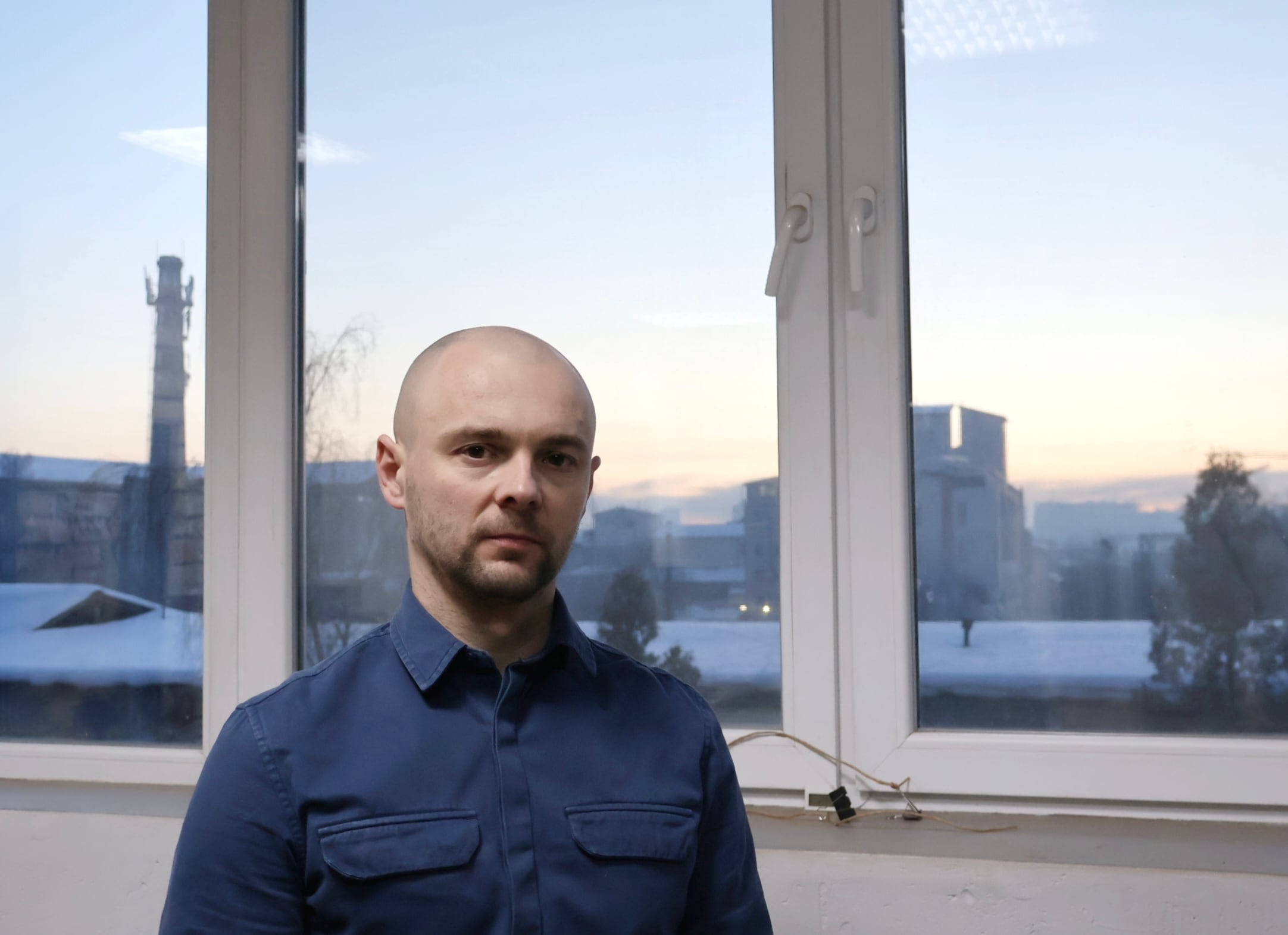 Dmitro Bidiuk, director de la empresa ucrania Rekava, el 21 de enero en Lviv.