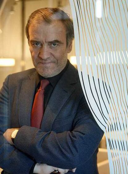 El director ruso Valery Gergiev, ayer en el Teatro Real.