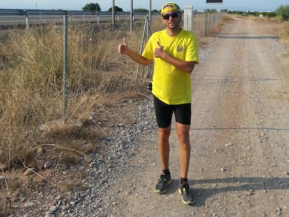 José Luis Pérez, el policía que corrió un día para celebrar el ascenso del Villarreal.