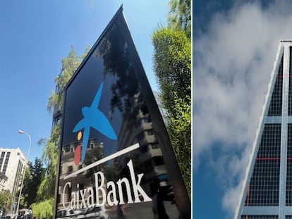 Sedes de Caixabank y Bankia  EUROPA PRESS  04/09/2020